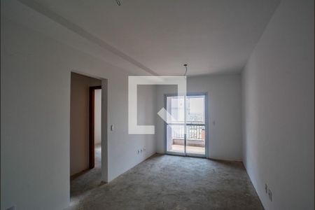 Sala de apartamento à venda com 2 quartos, 65m² em Campestre, Santo André