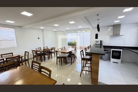 Área comum de apartamento à venda com 2 quartos, 64m² em Campestre, Santo André