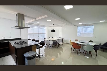 Área comum de apartamento à venda com 2 quartos, 64m² em Campestre, Santo André