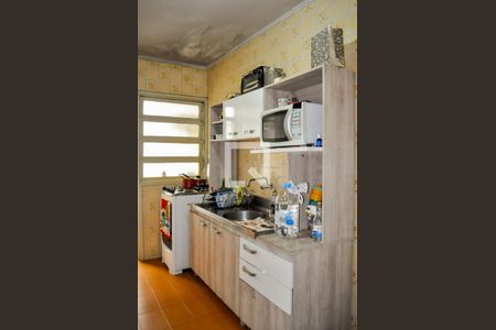 Cozinha de apartamento à venda com 1 quarto, 44m² em Petrópolis, Porto Alegre