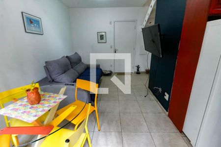 Sala de apartamento para alugar com 1 quarto, 48m² em Vila Andrade, São Paulo