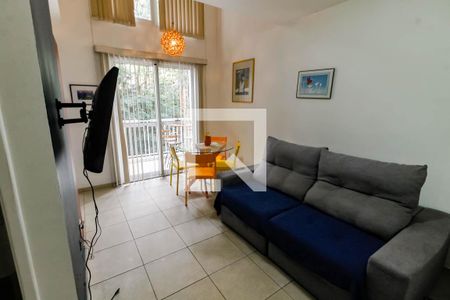 Sala de apartamento para alugar com 1 quarto, 48m² em Vila Andrade, São Paulo