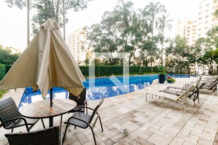 Área comum - Piscina de apartamento para alugar com 1 quarto, 48m² em Vila Andrade, São Paulo