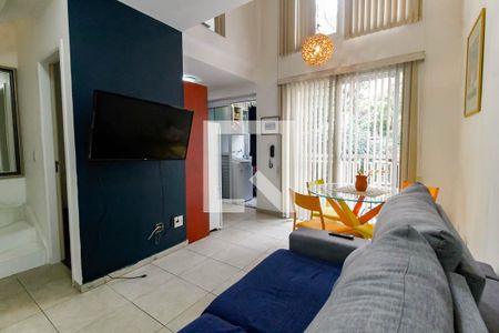 Sala de apartamento para alugar com 1 quarto, 48m² em Vila Andrade, São Paulo