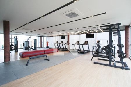 Área comum - Academia de kitnet/studio à venda com 1 quarto, 27m² em Indianópolis, São Paulo