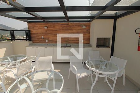 Área comum - Churrasqueira de apartamento para alugar com 1 quarto, 38m² em Encantado, Rio de Janeiro