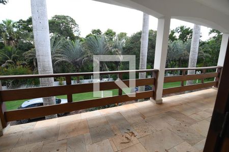 Varanda do Quarto 3 de casa de condomínio à venda com 6 quartos, 1120m² em Condomínio Chácaras do Alto da Nova Campinas, Campinas