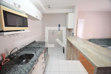 Cozinha de apartamento para alugar com 1 quarto, 51m² em Botafogo, Campinas
