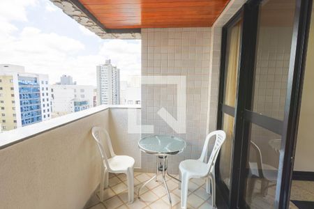 Varanda de apartamento para alugar com 3 quartos, 100m² em Bigorrilho, Curitiba