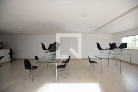 Área comum - Salão de festas de apartamento para alugar com 2 quartos, 45m² em Chácaras Hipica, Ribeirão Preto