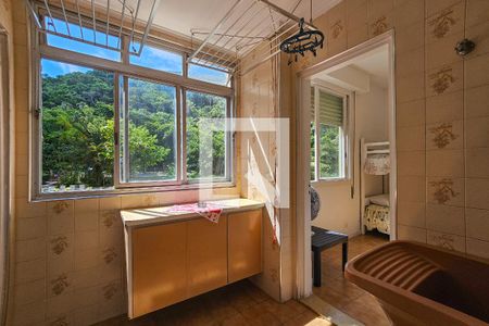 Área de serviço de apartamento para alugar com 3 quartos, 123m² em Centro, Guarujá
