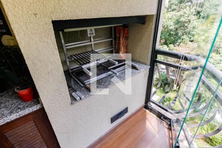 Varanda gourmet - churrasqueira de apartamento à venda com 4 quartos, 160m² em Vila Andrade, São Paulo