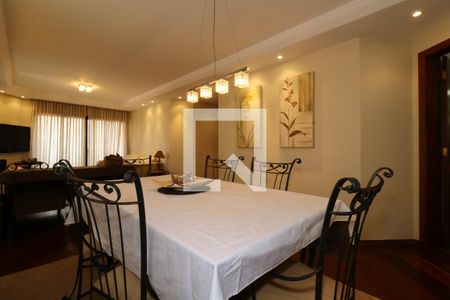 Sala de Jantar de apartamento à venda com 4 quartos, 200m² em Jardim Bela Vista, Santo André
