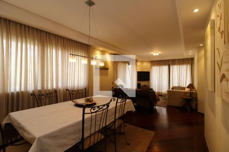 Sala de Jantar de apartamento à venda com 4 quartos, 200m² em Jardim Bela Vista, Santo André