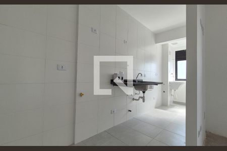 Cozinha de apartamento à venda com 2 quartos, 40m² em Jardim Cristiane, Santo André