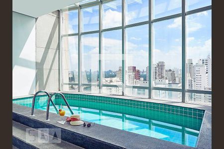 Piscina de apartamento à venda com 1 quarto, 31m² em Paraíso, São Paulo