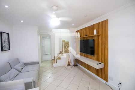 Sala de casa de condomínio à venda com 3 quartos, 116m² em Vargem Pequena, Rio de Janeiro