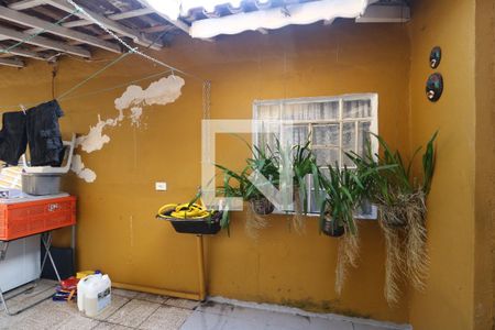 Área de Serviço de casa para alugar com 1 quarto, 34m² em Jardim Utinga, Santo André