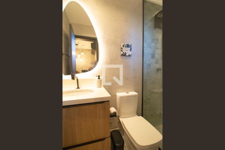Banheiro de kitnet/studio à venda com 1 quarto, 29m² em Tucuruvi, São Paulo