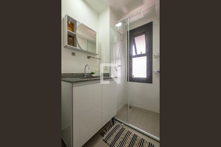 Suíte - Banheiro de apartamento para alugar com 1 quarto, 35m² em Cerqueira César, São Paulo