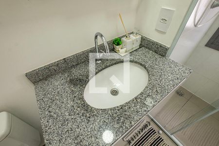 Suíte - Banheiro de apartamento para alugar com 1 quarto, 35m² em Cerqueira César, São Paulo