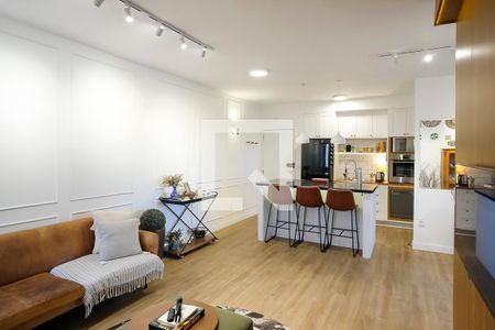 Sala de apartamento à venda com 2 quartos, 78m² em Vila Caminho do Mar, São Bernardo do Campo