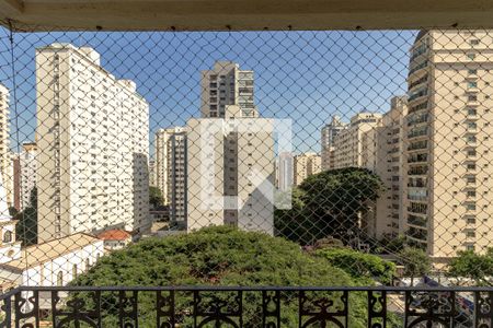 Sacada de apartamento à venda com 3 quartos, 99m² em Indianópolis, São Paulo