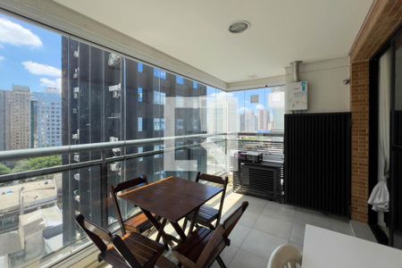 Varanda de kitnet/studio para alugar com 1 quarto, 35m² em Vila Mariana, São Paulo