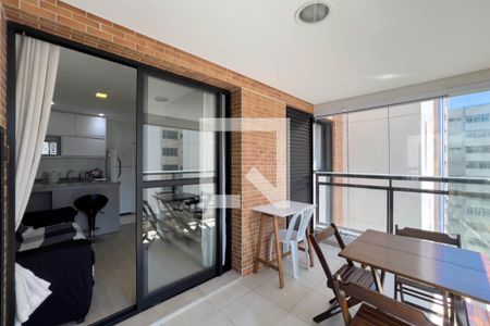 Varanda de kitnet/studio para alugar com 1 quarto, 35m² em Vila Mariana, São Paulo