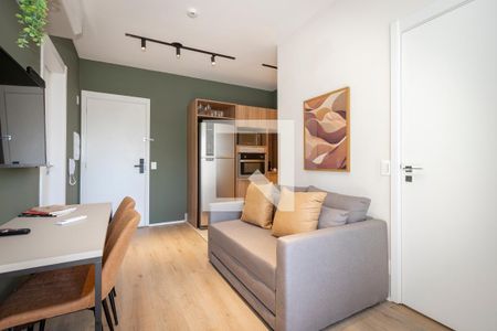 Sala de apartamento à venda com 2 quartos, 43m² em Campo Belo, São Paulo