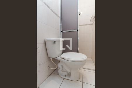 Banheiro da Suíte de casa de condomínio à venda com 3 quartos, 85m² em Vila Isolina Mazzei, São Paulo