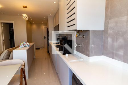 Cozinha de apartamento à venda com 2 quartos, 53m² em Barra Funda, São Paulo