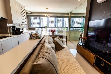 Sala de apartamento à venda com 2 quartos, 53m² em Barra Funda, São Paulo