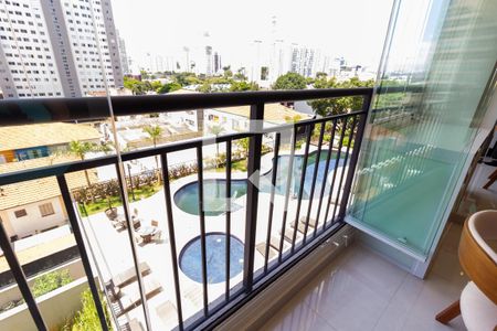 Vista da Sala de apartamento à venda com 2 quartos, 53m² em Barra Funda, São Paulo