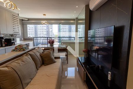 Sala de apartamento à venda com 2 quartos, 53m² em Barra Funda, São Paulo
