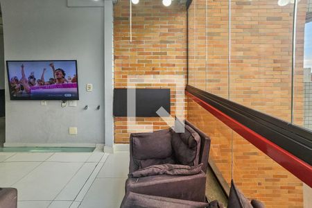 varanda Sala de apartamento para alugar com 2 quartos, 66m² em Jardim Enseada, Guarujá