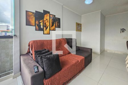Sala de apartamento para alugar com 2 quartos, 66m² em Jardim Enseada, Guarujá