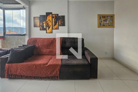 Sala de apartamento para alugar com 2 quartos, 66m² em Jardim Enseada, Guarujá