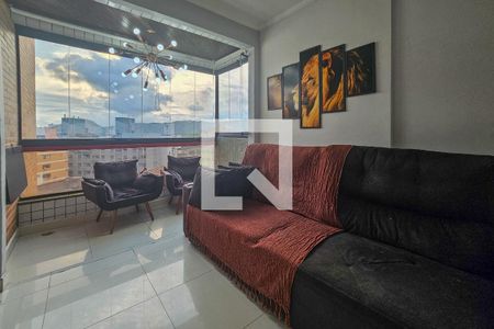 Sala de apartamento para alugar com 2 quartos, 66m² em Jardim Enseada, Guarujá