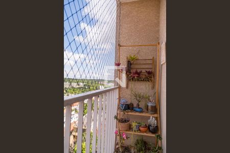 Varanda de apartamento para alugar com 2 quartos, 60m² em Vila Guarani (zona Sul), São Paulo