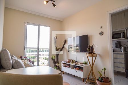 Sala de apartamento para alugar com 2 quartos, 60m² em Vila Guarani (zona Sul), São Paulo