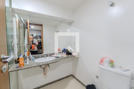 Banheiro da Suíte de apartamento à venda com 1 quarto, 42m² em Bela Vista, São Paulo