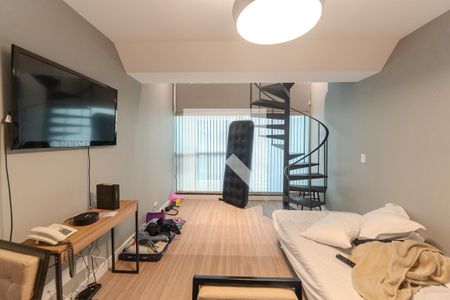 Sala de apartamento à venda com 1 quarto, 42m² em Bela Vista, São Paulo