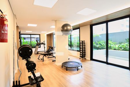 Área comum de apartamento à venda com 2 quartos, 65m² em Lourdes, Belo Horizonte