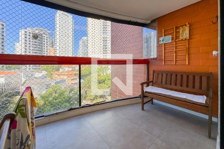 Varanda da Sala de apartamento à venda com 3 quartos, 105m² em Jardim Vila Mariana, São Paulo