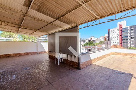 Área comum - Churrasqueira de kitnet/studio à venda com 1 quarto, 40m² em Menino Deus, Porto Alegre