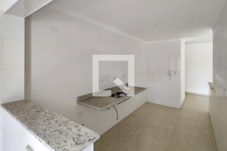 Cozinha de apartamento para alugar com 2 quartos, 82m² em Canto do Forte, Praia Grande