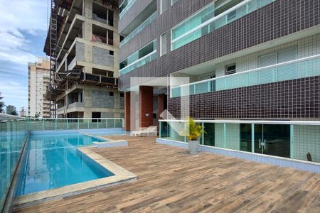 Área comum - Piscina de apartamento para alugar com 2 quartos, 82m² em Canto do Forte, Praia Grande