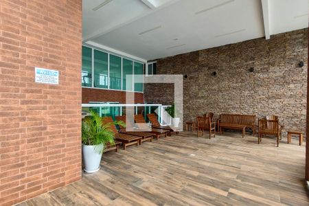 Área comum - Piscina de apartamento para alugar com 2 quartos, 82m² em Canto do Forte, Praia Grande