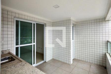 Sacada de apartamento para alugar com 2 quartos, 82m² em Canto do Forte, Praia Grande
